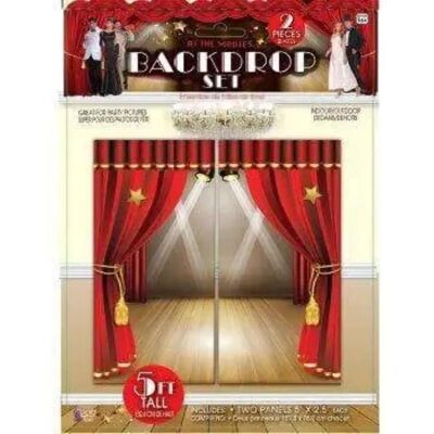 Bristol Novelty Films Achtergrond Set Unisex - Feestdecoratie Bristol Novelty Films Achtergrond Set Unisex - Feestdecoratie