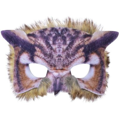 Masque facial de chouette Bristol Novelty - Plumage réaliste - Taille unique adulte - Publicité Masque facial de chouette Bristol Novelty - Plumage réaliste - Taille unique adulte - Publicité
