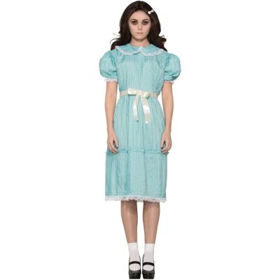 Bristol Novelty Creepy Sister Costume - Blue - Adult 10-14 Bristol Novelty Creepy Sister Costume - Blue - Adult 10-14