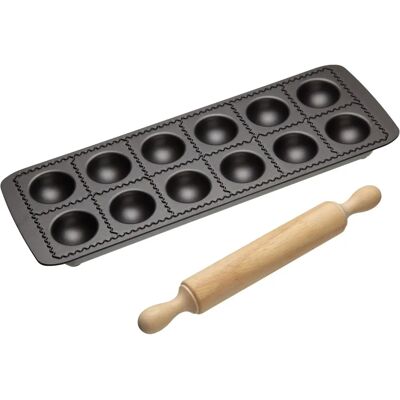 KitchenCraft Non-stick Ravioli Mold - Italian Pasta Set KitchenCraft Non-stick Ravioli Mold - Italian Pasta Set