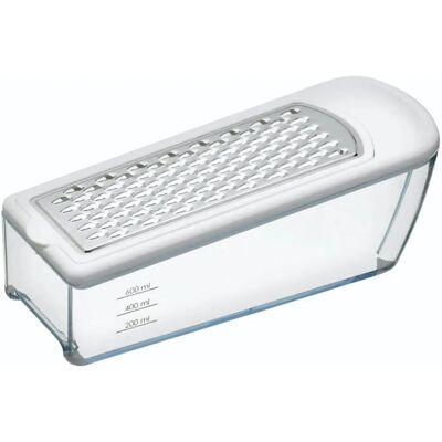 KitchenCraft Blue Grater with Container - Kitchen Tool KitchenCraft Blue Grater with Container - Kitchen Tool
