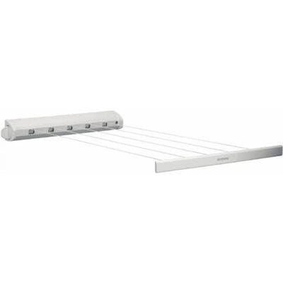 Brabantia Varal de parede retrátil - 22m - Branco Brabantia Varal de parede retrátil - 22m - Branco