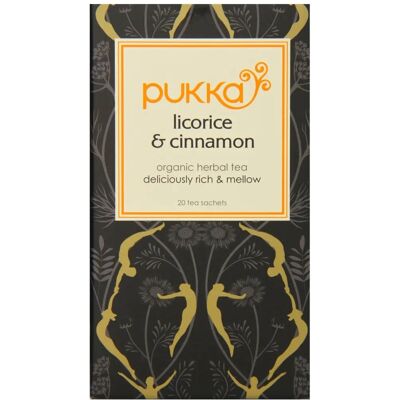Pukka Licorice & Cinnamon Tea - 20 per pack Pukka Licorice & Cinnamon Tea - 20 per pack