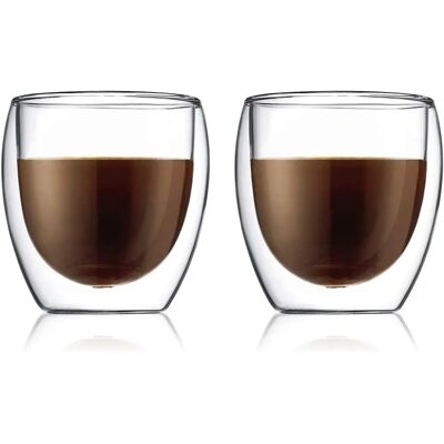 Bodum Pavina Dubbelväggiga Termoglas - Set om 2 Bodum Pavina Dubbelväggiga Termoglas - Set om 2