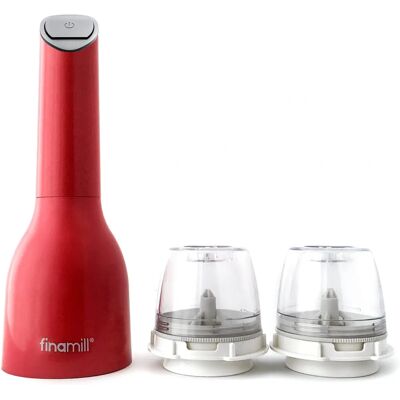FinaMill Pro Plus Moulin à Épices - Sangria Rouge - Publicité FinaMill Pro Plus Moulin à Épices - Sangria Rouge - Publicité