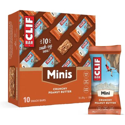 Clif Bar Mini Energy Bar - Crunchy Peanut Butter - Energy Bar Clif Bar Mini Energy Bar - Crunchy Peanut Butter - Energy Bar