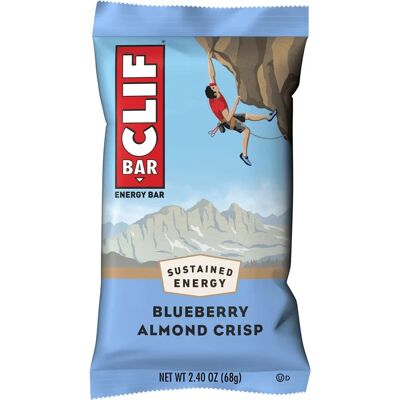 Clif Bar 68g - Croquant aux Amandes et Myrtilles - Publicité Clif Bar 68g - Croquant aux Amandes et Myrtilles - Publicité