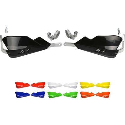 Kit de protection de mains Barkbusters Jet - Universel, Résistant aux chocs, Jaune - Accessoire moto - Publicité Kit de protection de mains Barkbusters Jet - Universel, Résistant aux chocs, Jaune - Accessoire moto - Publicité