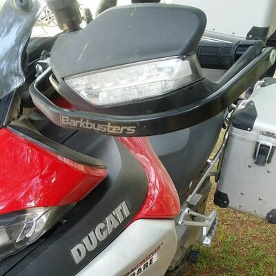 Ducati Handguard Kit - Aluminum, Dual Point Mount - Motorcycle Accessory Ducati Handguard Kit - Aluminum, Dual Point Mount - Motorcycle Accessory