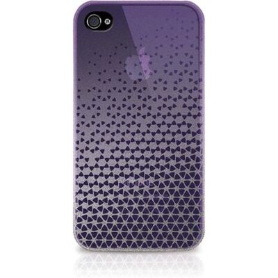 Coque Belkin Emerge 060 en acier inoxydable violette pour iPhone 4/4S Coque Belkin Emerge 060 en acier inoxydable violette pour iPhone 4/4S