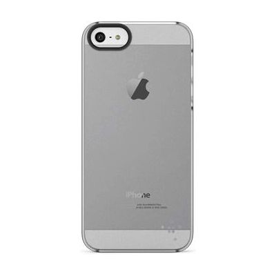 Coque rigide blanche Belkin pour iPhone 5 - Type de téléphone - Publicité Coque rigide blanche Belkin pour iPhone 5 - Type de téléphone - Publicité