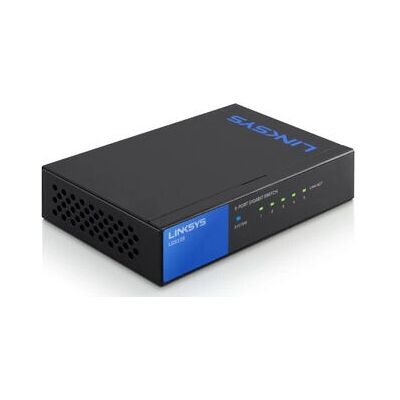 Switch não gerenciado Linksys LGS105 Ethernet Gigabit - Switch de rede Switch não gerenciado Linksys LGS105 Ethernet Gigabit - Switch de rede