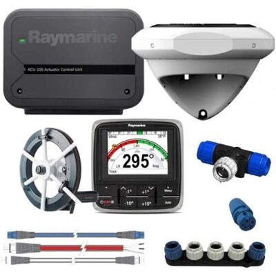 Pilota Automatico Raymarine EV-100 - Compatto, Alta Prestazione, Facile da Installare Pilota Automatico Raymarine EV-100 - Compatto, Alta Prestazione, Facile da Installare
