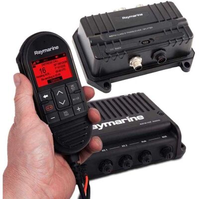 Raymarine Ray90 Black Box VHF with AIS700 - Marine Communication Raymarine Ray90 Black Box VHF with AIS700 - Marine Communication