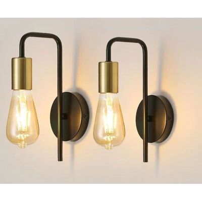 GoeCo Vintage Industri Wandlampe - 2 Stück GoeCo Vintage Industri Wandlampe - 2 Stück