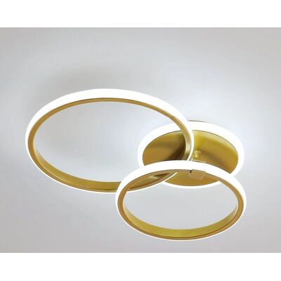 Goeco Moderne 42W Runde LED-Deckenleuchte - Elegantes Geometrisches Design Goeco Moderne 42W Runde LED-Deckenleuchte - Elegantes Geometrisches Design