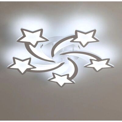 Comely Deckenleuchte - Modern 60W 5400LM - Weiße Deckenlampe - Wohnzimmer, Schlafzimmer, Esszimmer Comely Deckenleuchte - Modern 60W 5400LM - Weiße Deckenlampe - Wohnzimmer, Schlafzimmer, Esszimmer