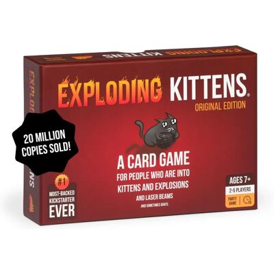Exploding Kittens - Original Edition - 56 cards - Board game Exploding Kittens - Original Edition - 56 cards - Board game