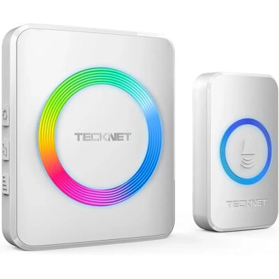 TeckNet Wall Plug-in Wireless Doorbell - Doorbell TeckNet Wall Plug-in Wireless Doorbell - Doorbell
