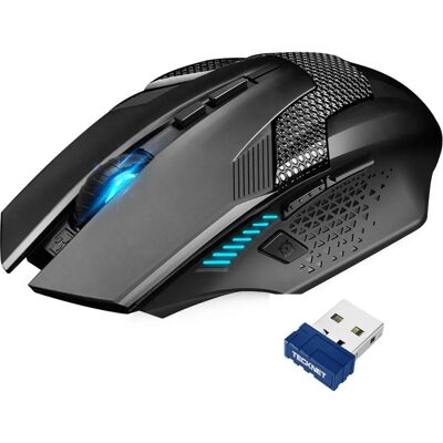 TeckNet Paptor Prime Wireless Gaming Mouse - 8 Buttons, 4800 DPI TeckNet Paptor Prime Wireless Gaming Mouse - 8 Buttons, 4800 DPI