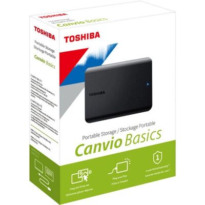 Toshiba - Canvio Basics 4TB - USB 3.0 - Disque dur externe - Publicité Toshiba - Canvio Basics 4TB - USB 3.0 - Disque dur externe - Publicité