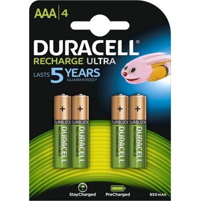 Duracell - StayCharged AAA - 900 mAh - Rechargeable Battery Duracell - StayCharged AAA - 900 mAh - Rechargeable Battery