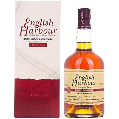 English Harbour Rum Sherry Cask Finish - Small Batch 5 Jahre - Rum English Harbour Rum Sherry Cask Finish - Small Batch 5 Jahre - Rum