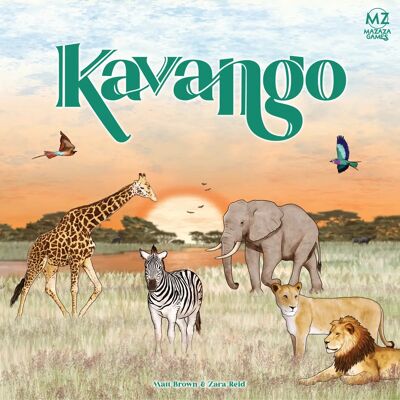 Mazaza Games Kavango Tábla játék - Utazás, Kaland, Több Mazaza Games Kavango Tábla játék - Utazás, Kaland, Több