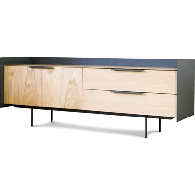 PIB Mueble de madera escandinavo beige - Sideboard PIB Mueble de madera escandinavo beige - Sideboard