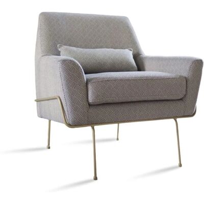 Sillón Vintage Hilda de PIB - Estilo Lounge, Funda Removible Sillón Vintage Hilda de PIB - Estilo Lounge, Funda Removible