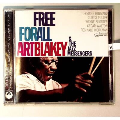 EMI MKTG Art Blakey et les Jazz Messengers - Free for All - CD musical - Publicité EMI MKTG Art Blakey et les Jazz Messengers - Free for All - CD musical - Publicité