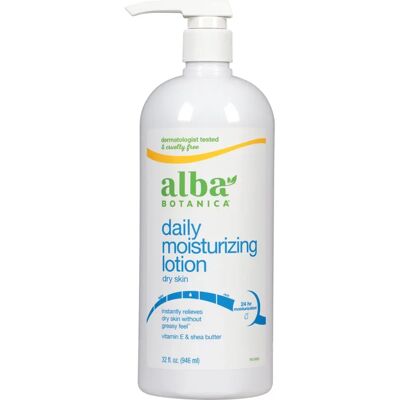 Alba Botanica Very Emollient Aloe Green Tea Body Lotion - Body Lotion Alba Botanica Very Emollient Aloe Green Tea Body Lotion - Body Lotion