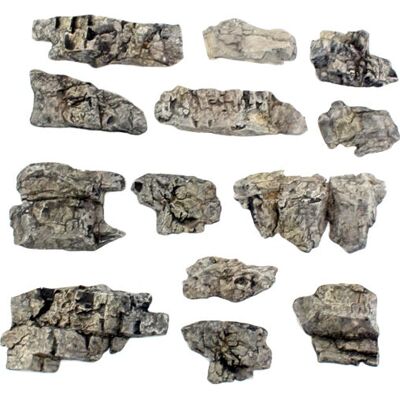 Woodland Scenics C1139 Outcroppings Ready Rocks Railway Landscaping - Model Part Woodland Scenics C1139 Outcroppings Ready Rocks Railway Landscaping - Model Part