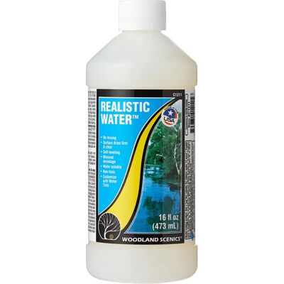 Woodland Scenics WC1211 Eau - Eau réaliste pour maquettes - Publicité Woodland Scenics WC1211 Eau - Eau réaliste pour maquettes - Publicité