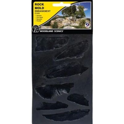 Moule de Roches Woodland Scenics WC1233 - Talus & Plus - Publicité Moule de Roches Woodland Scenics WC1233 - Talus & Plus - Publicité