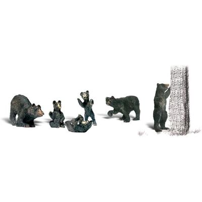 Woodland Scenics WA1885 Schwarzbären HO 1:87 Modell - Tiere Woodland Scenics WA1885 Schwarzbären HO 1:87 Modell - Tiere