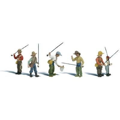 Woodland Scenics WA1910 Fischer HO Modell - Figuren Woodland Scenics WA1910 Fischer HO Modell - Figuren