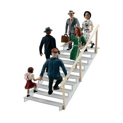 Woodland Scenics A1954 HO Figures - HO scale model figures Woodland Scenics A1954 HO Figures - HO scale model figures