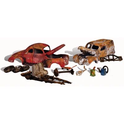 Woodland Scenics - AS5563 - HO scale - Junk cars - Model Woodland Scenics - AS5563 - HO scale - Junk cars - Model