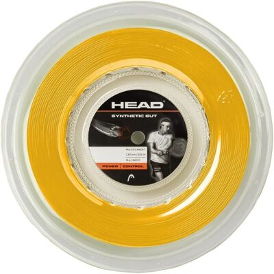 Head Synthetic Gut 200m - Guld - Unisex - Tennis String Head Synthetic Gut 200m - Guld - Unisex - Tennis String