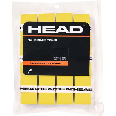 HEAD Prime Tour Overgrip - Zestaw 12 szt. - Biały - Overgrip HEAD Prime Tour Overgrip - Zestaw 12 szt. - Biały - Overgrip