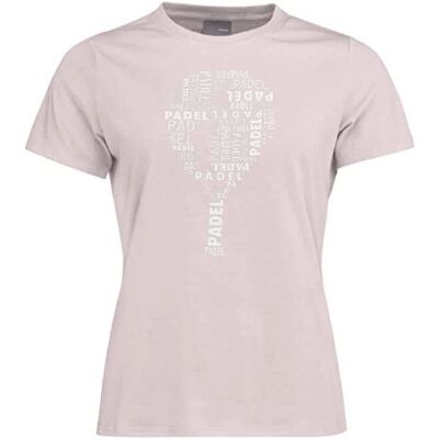 Head Typo Rosa Kortärmad T-Shirt - T-Shirt Head Typo Rosa Kortärmad T-Shirt - T-Shirt