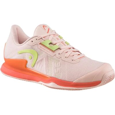 Head Sprint Pro 3.5 Clay Mujeres - Salmón/lima - Zapatillas tenis Head Sprint Pro 3.5 Clay Mujeres - Salmón/lima - Zapatillas tenis