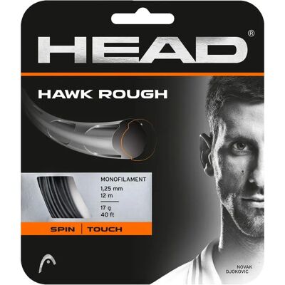 String da tennis Head Hawk Rough 12 M - Antracite String da tennis Head Hawk Rough 12 M - Antracite