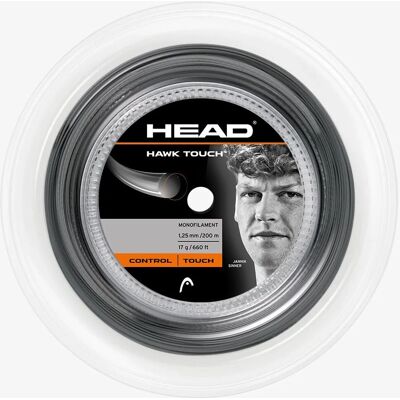 Head Hawk Touch Tennis-Saiten - Transparent - 200 M - Kontrolle & Power Head Hawk Touch Tennis-Saiten - Transparent - 200 M - Kontrolle & Power