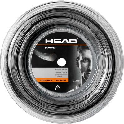 Head Hawk Tennis String - Black Control Power - Tennis String Head Hawk Tennis String - Black Control Power - Tennis String