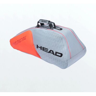 HEAD Radical 9R Supercombi Tennislaukku - Duffel, 64L, Harmaa/Oranssi HEAD Radical 9R Supercombi Tennislaukku - Duffel, 64L, Harmaa/Oranssi