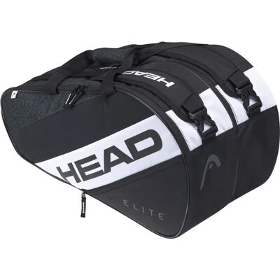 Head Elite Supercombi Padel Bag - Nero/Bianco - Borsa da Padel Head Elite Supercombi Padel Bag - Nero/Bianco - Borsa da Padel
