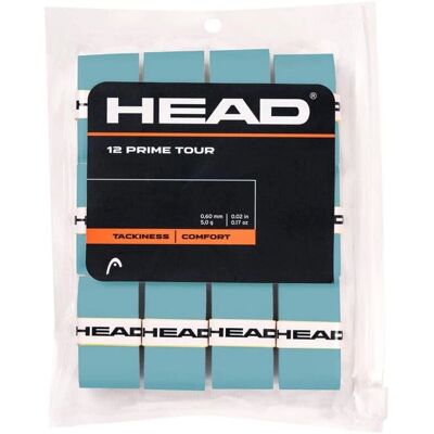 HEAD Prime Tour Niebieski Overgrip - 12 sztuki - Unisex HEAD Prime Tour Niebieski Overgrip - 12 sztuki - Unisex