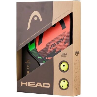 Head Naranja Flash Pro Paddle do Pickleball - Zestaw 2 Head Naranja Flash Pro Paddle do Pickleball - Zestaw 2